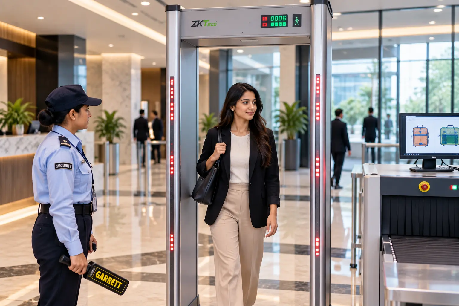 Door Frame Metal Detector